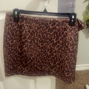 Cheetah skirt
